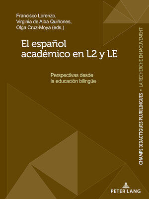 cover image of El español académico en L2 y LE